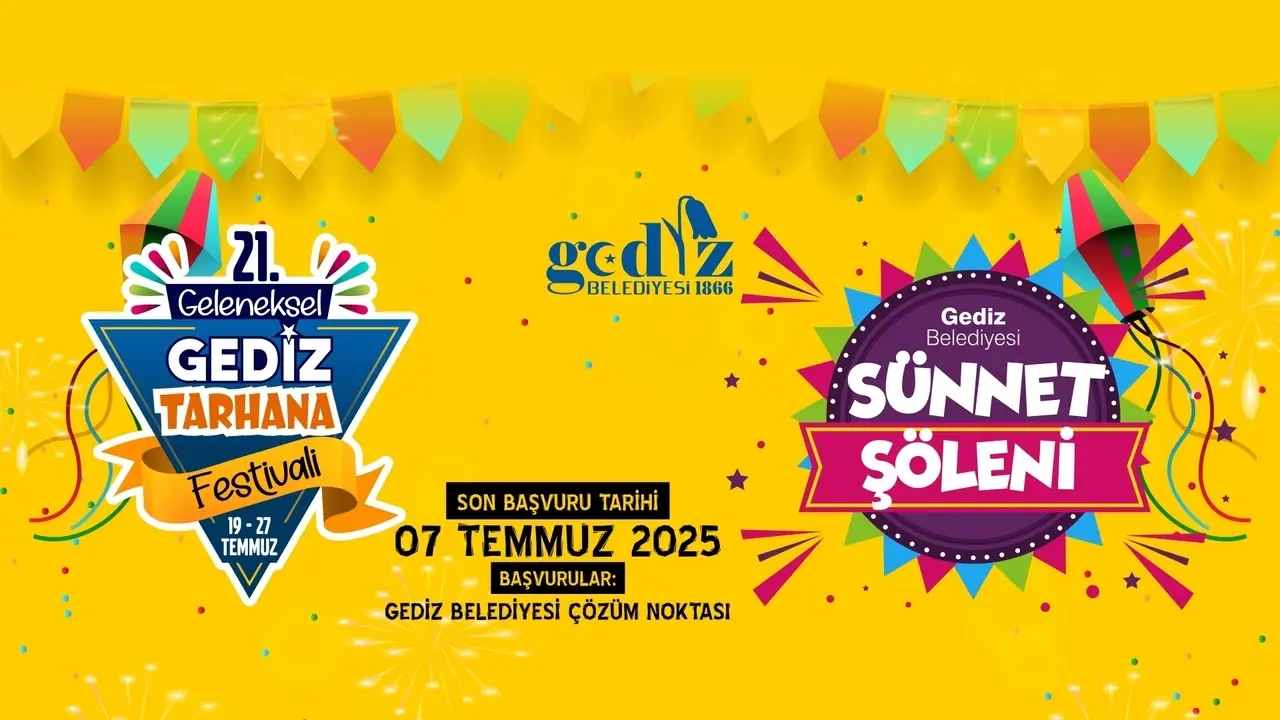 Gediz Tarhana Festivali 2025 - Sünnet Şöleni